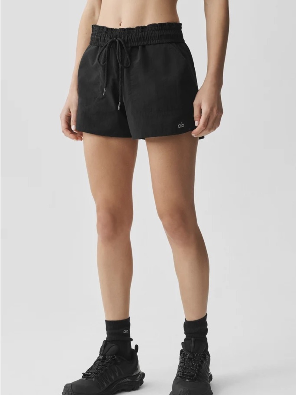 ALO black alumni short - M